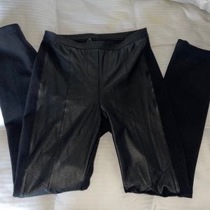 BCBG Leather Like Leggings